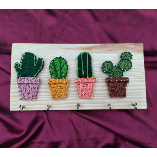 String Art Keychain Holder