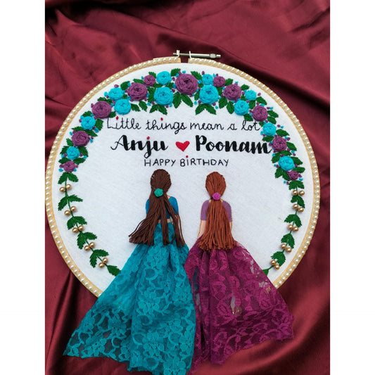 BFF Embroidery Hoop 3.0