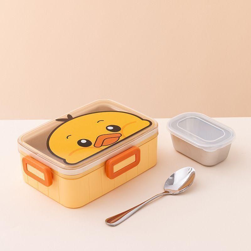 600 Ml Compact Size Insulated Steel Lunch Box