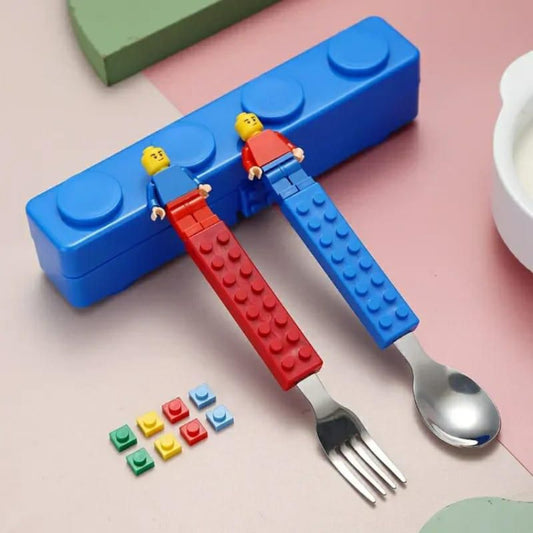 Lego Stainless Steel Cutlery Set