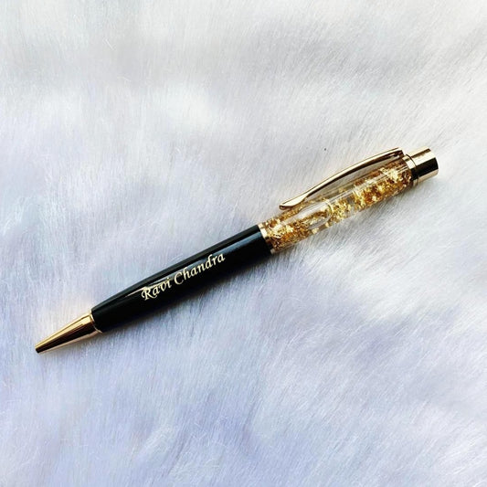 Gold Flake Pen