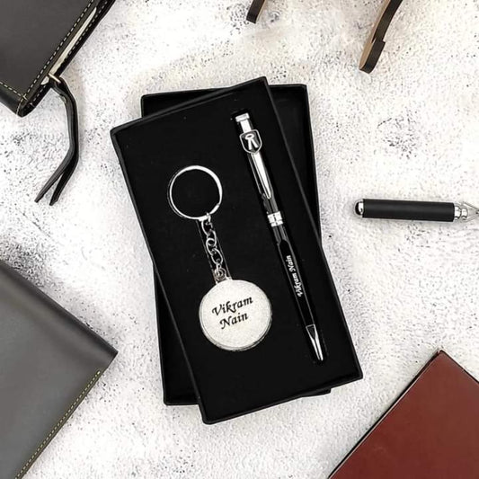 Designation Pen Keychain Set: CA, Doctor & Advocate