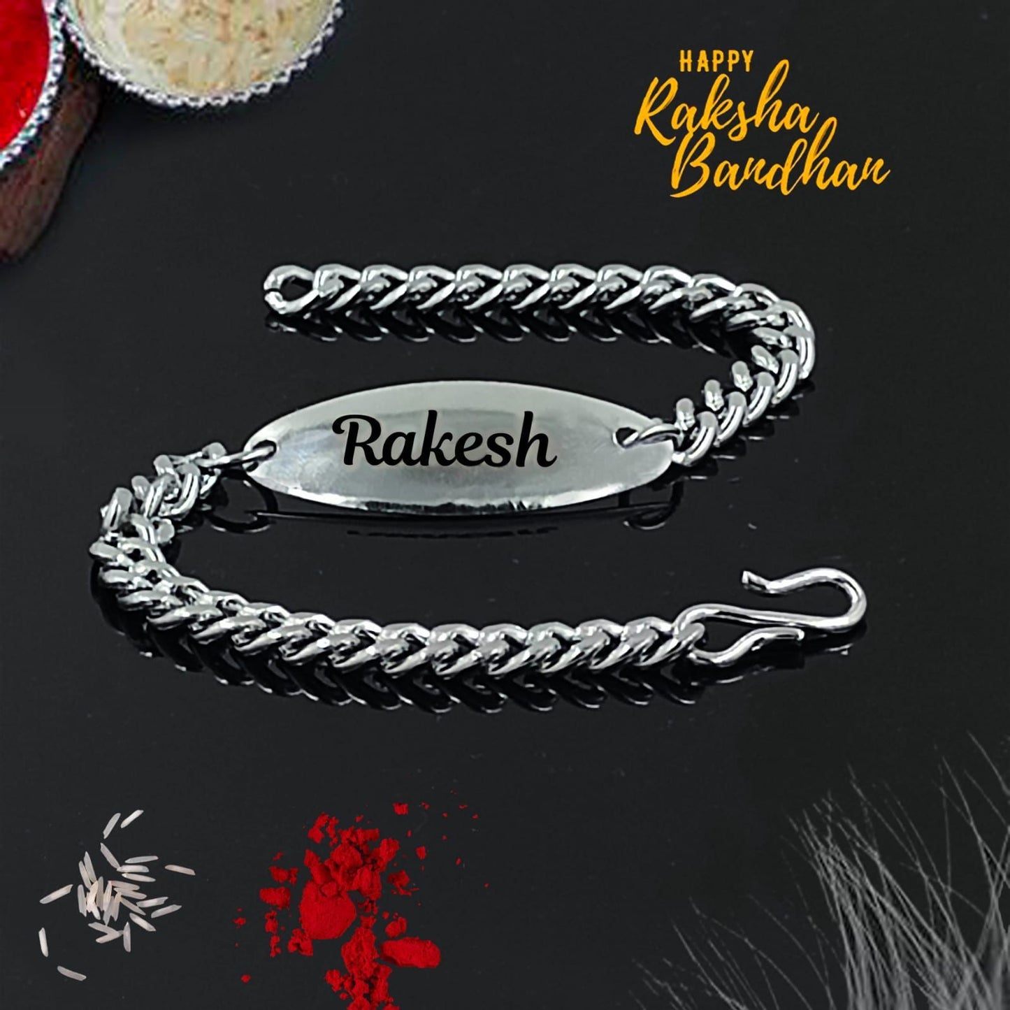 Personalized Bracelet Rakhi