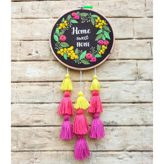 Home Sweet Home Embroidery Hoop