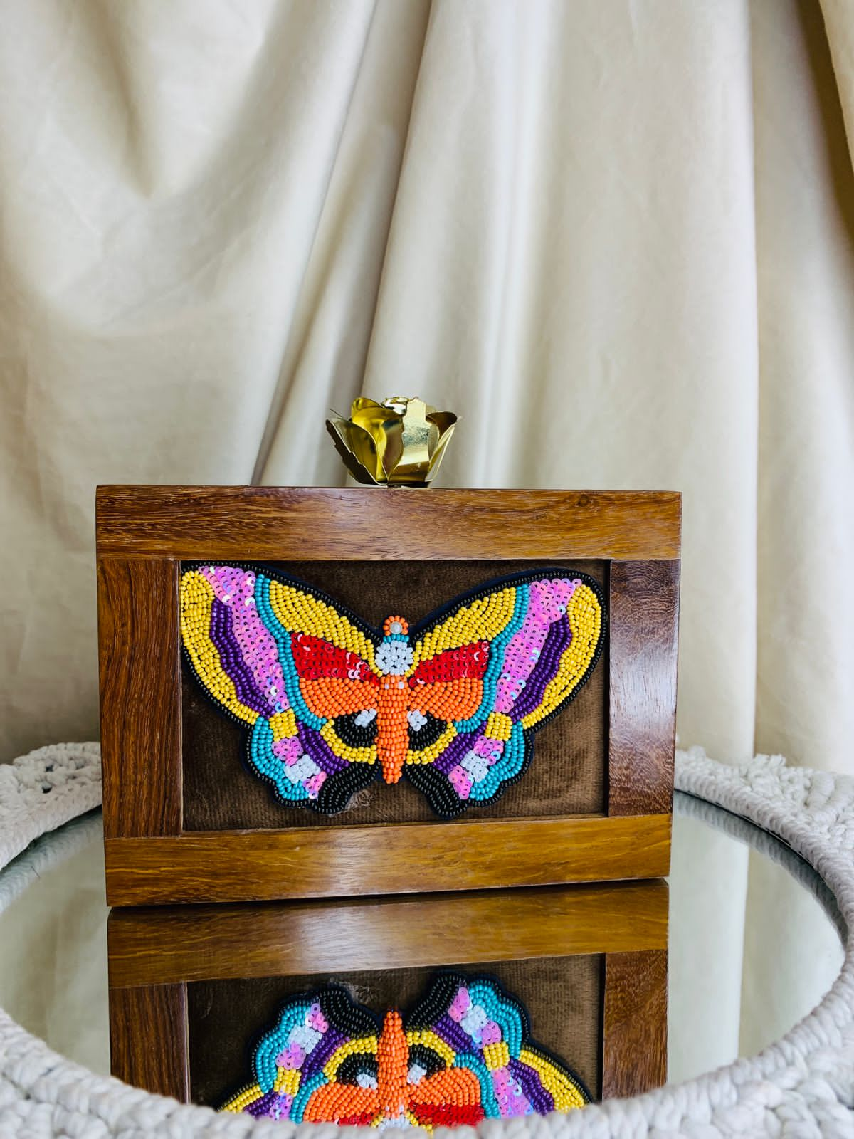 Clutch Bag (Inspired By Sabyasachi & Butterfly)