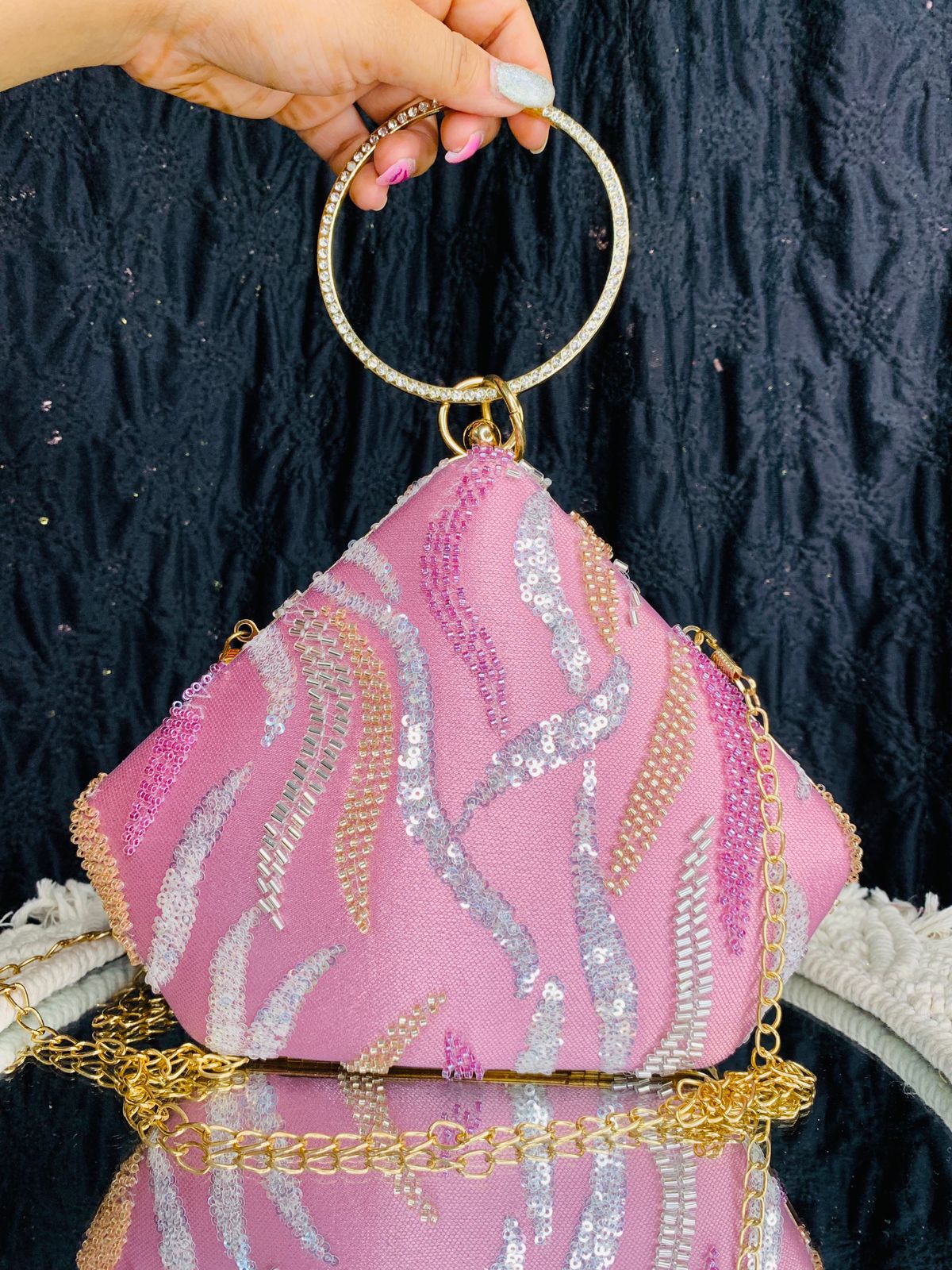 Samosa Clutch Bag