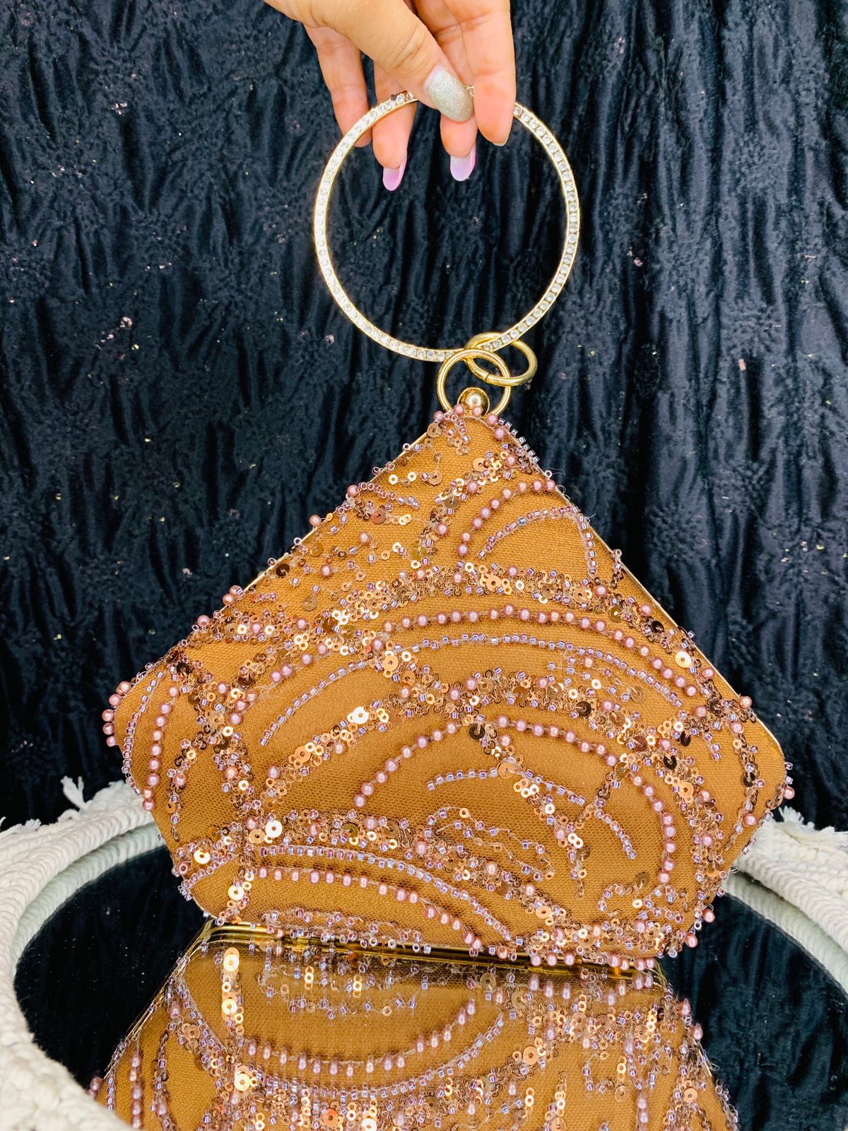 Samosa Clutch Bag