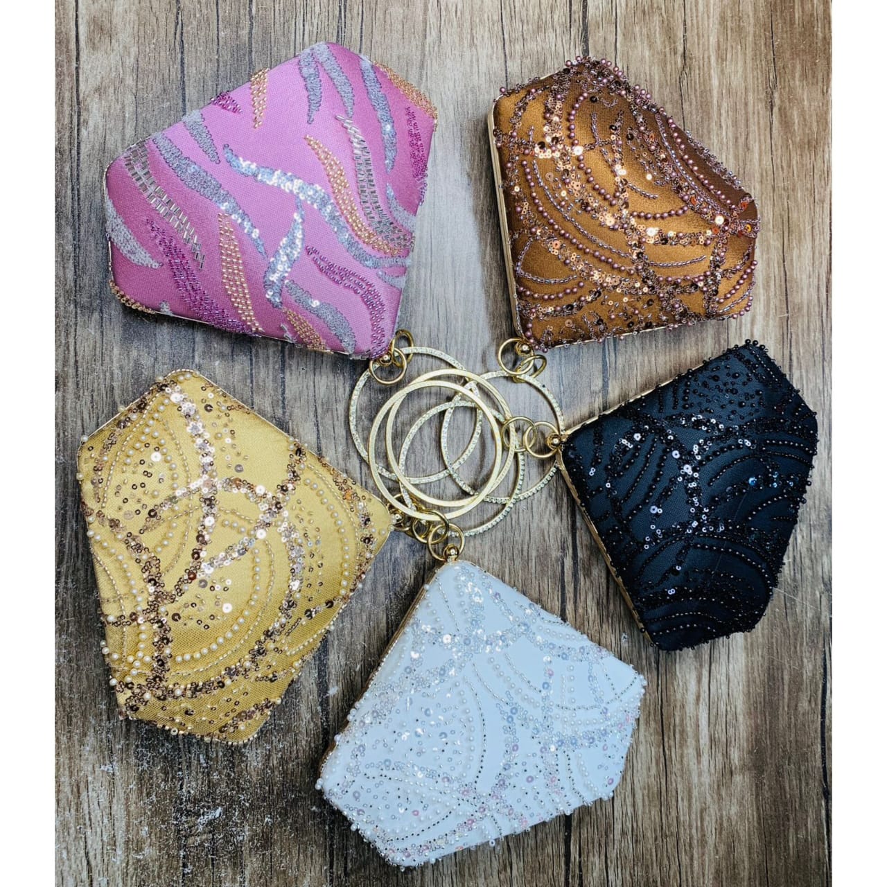 Samosa Clutch Bag