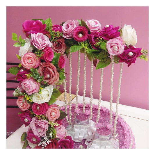 Rose Flowers Ring Platter