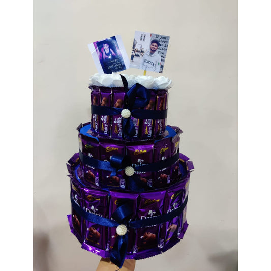 Dairy Milk 3 Tier Bouquet 45.0