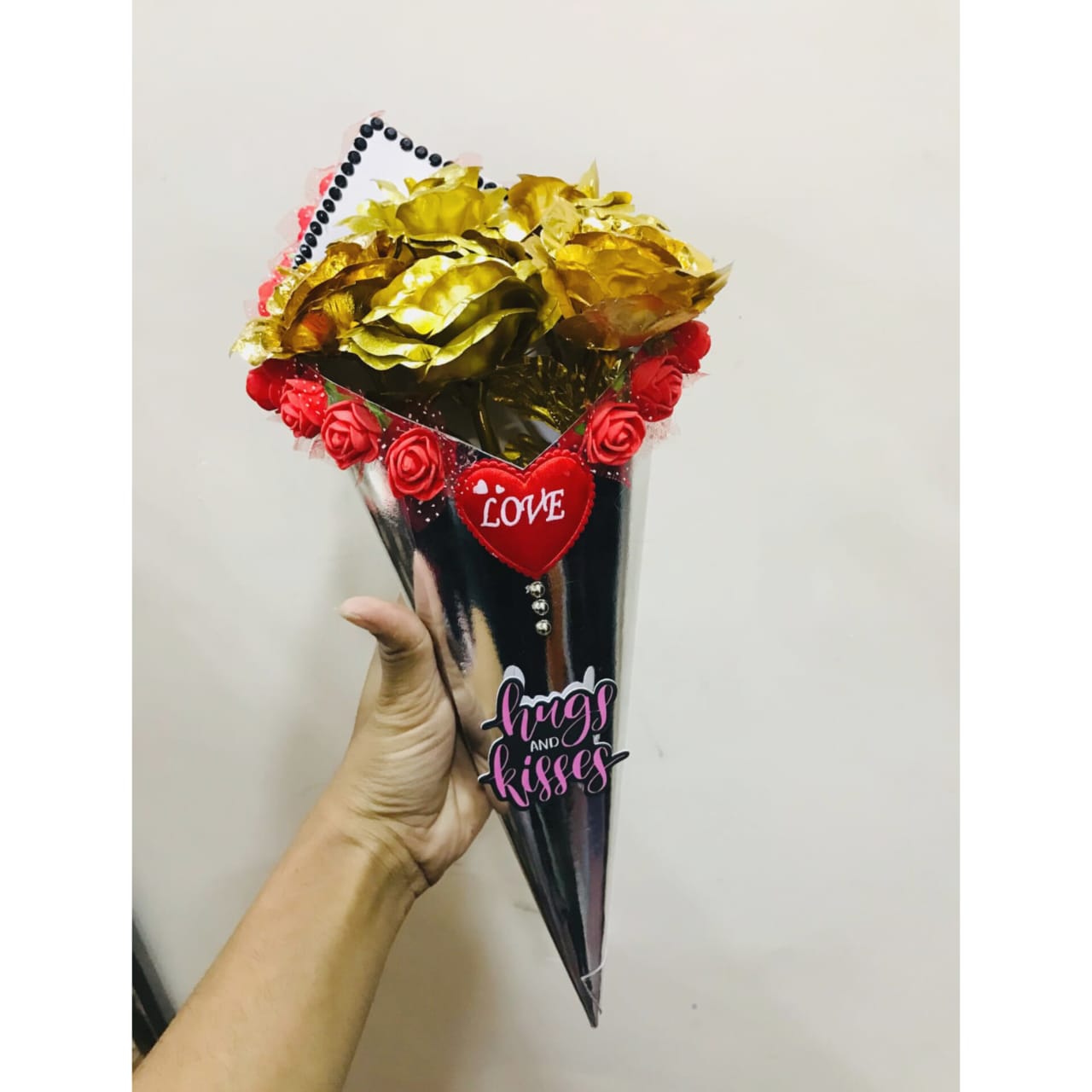 Golden Rose Bouquet 38.0