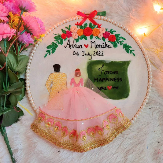 Painted Embroidery Hoop 4.0