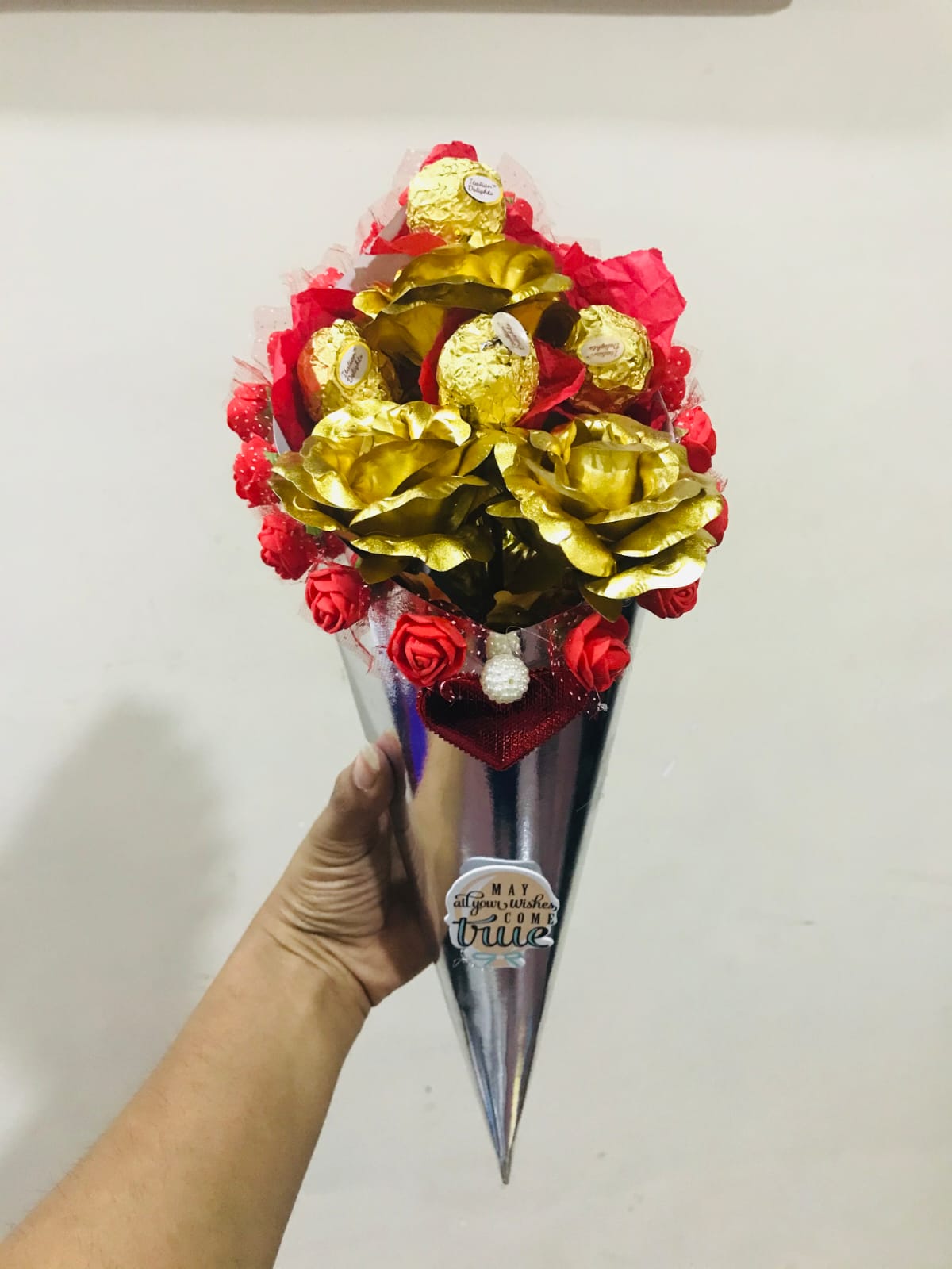 Golden Rose Bouquet 38.0