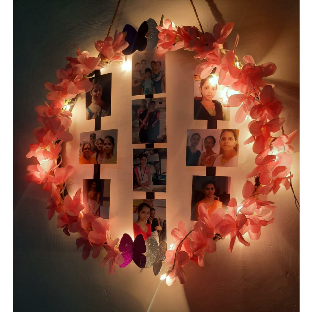 Fairy Lights Wreath