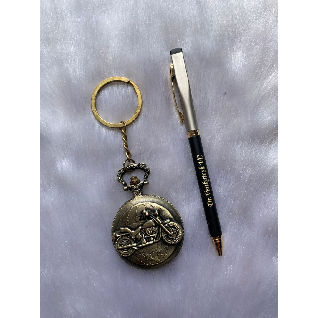 Antique watch and pen combo