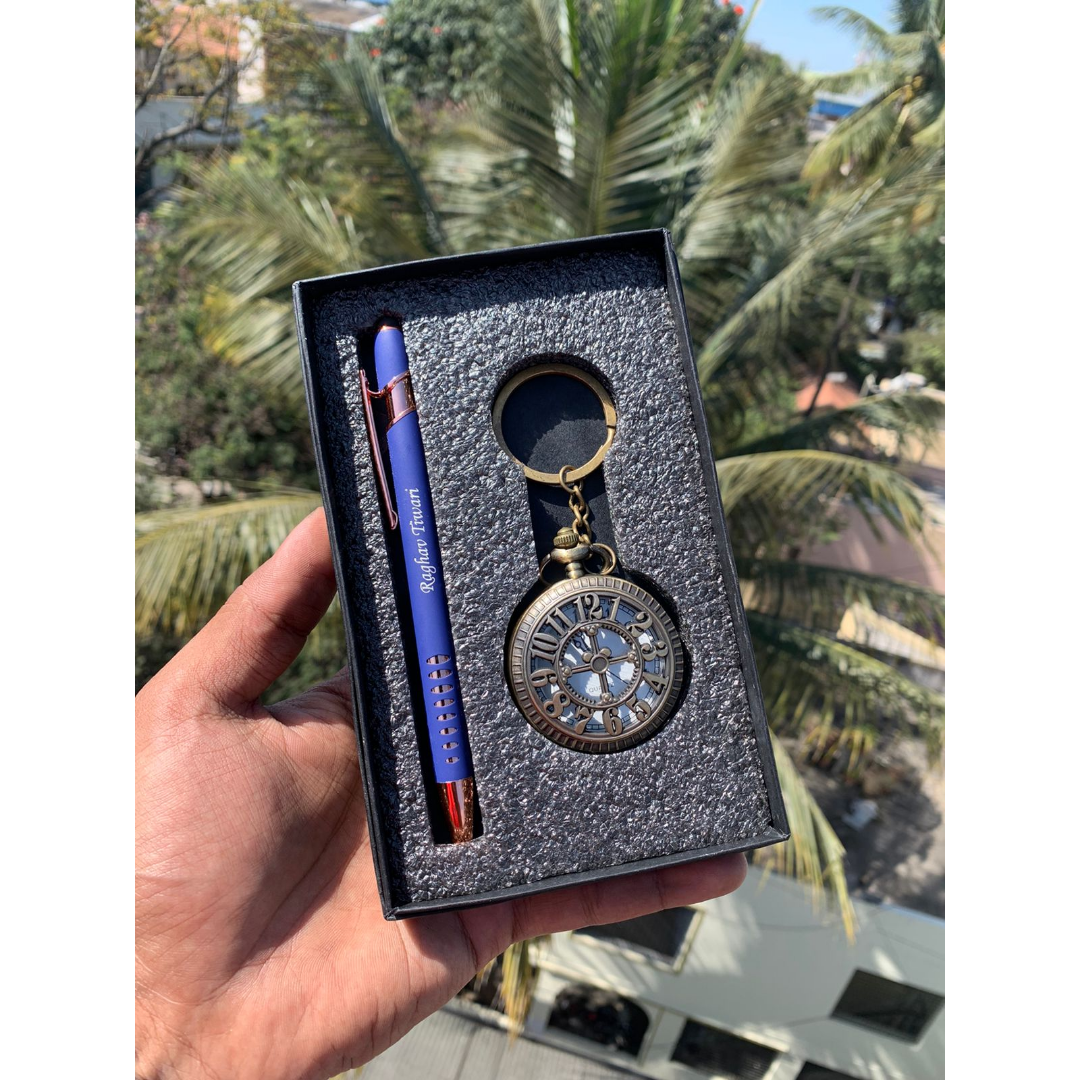 Antique watch and pen combo