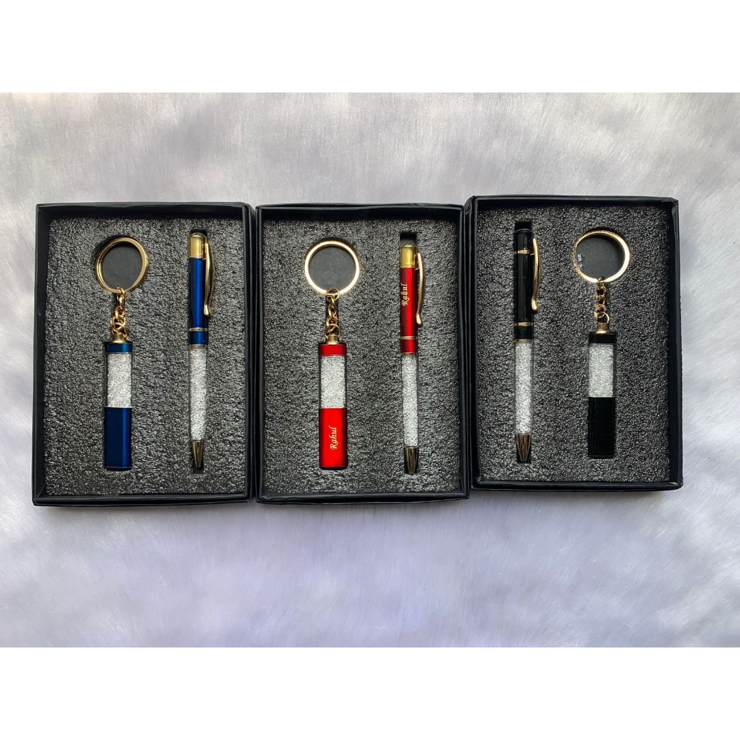 Baleno Pen & Keychain Set