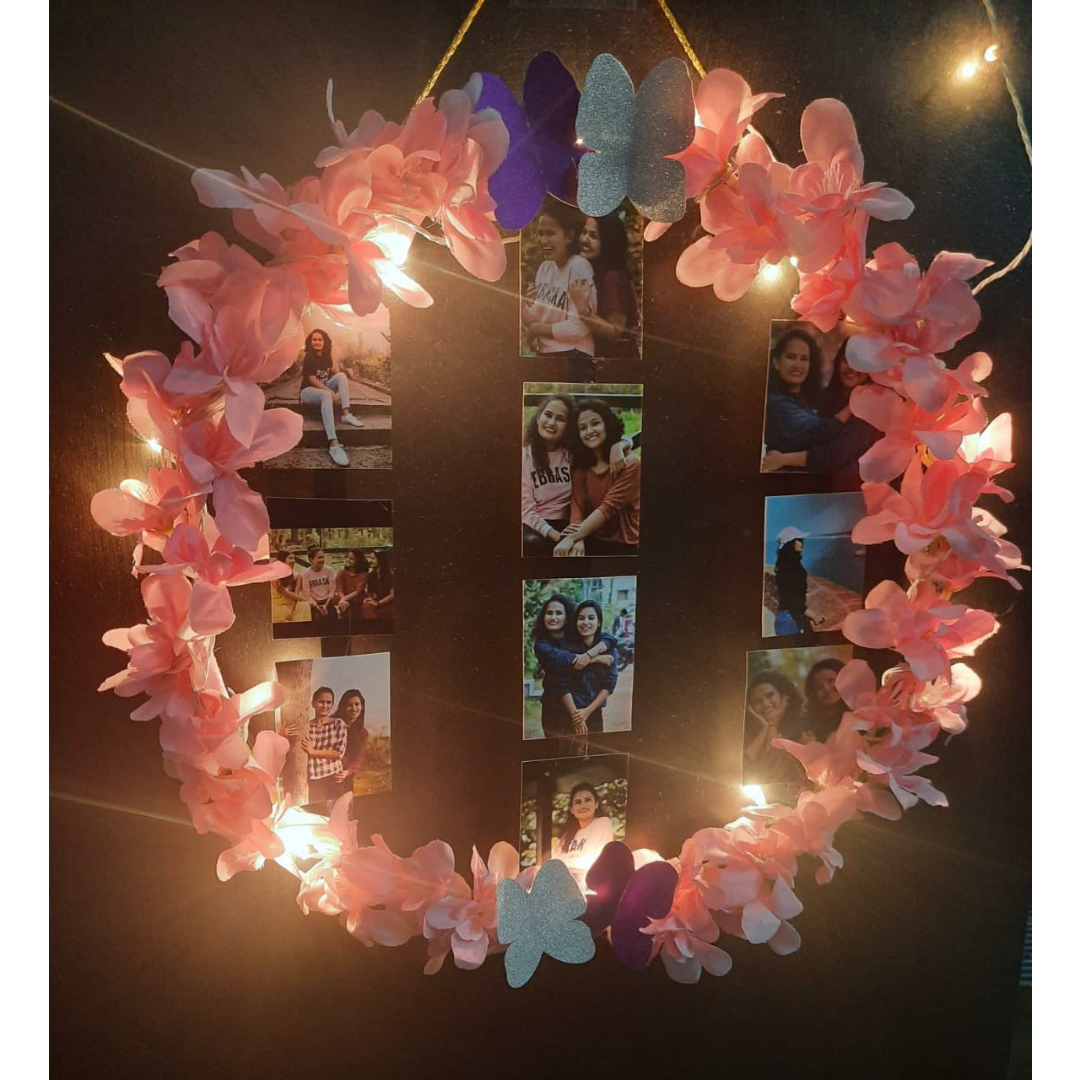 Fairy Lights Wreath