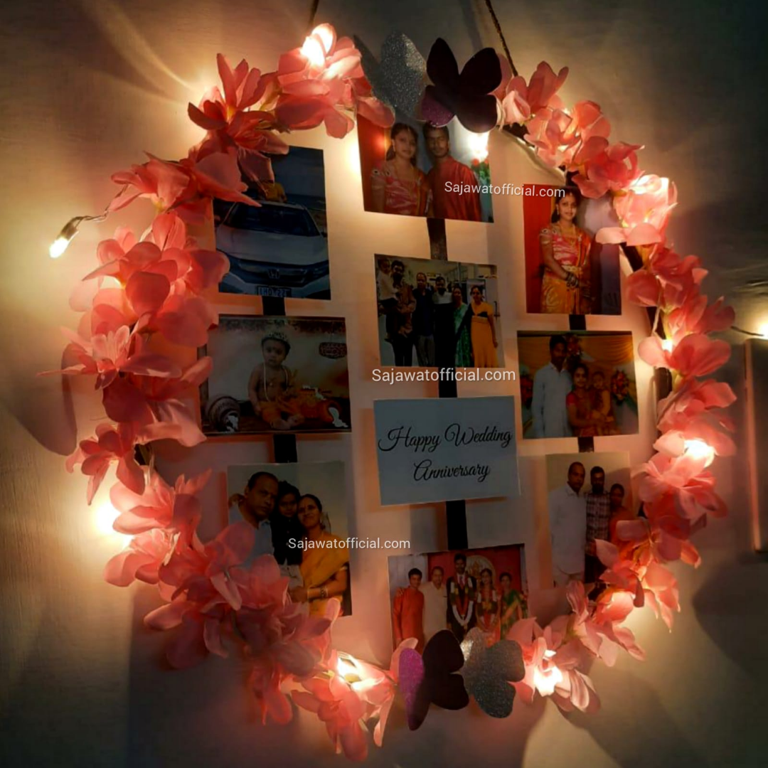 Fairy Lights Wreath