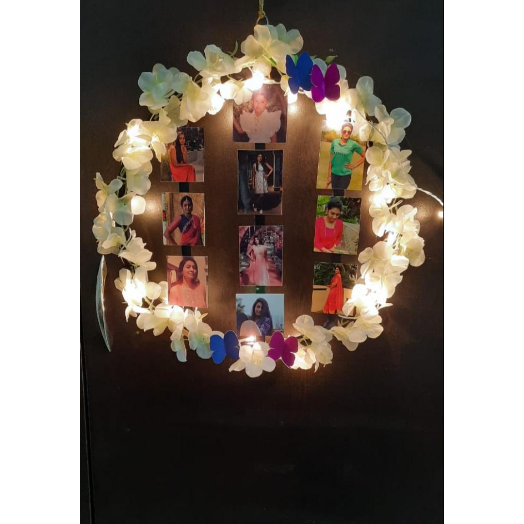 Fairy Lights Wreath