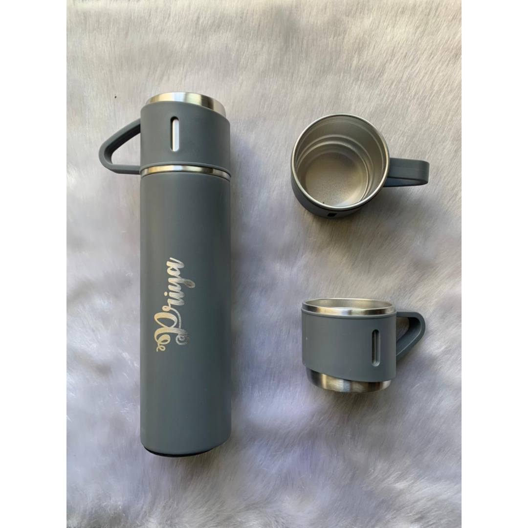 Hot & Cold Flask With Cup Combo