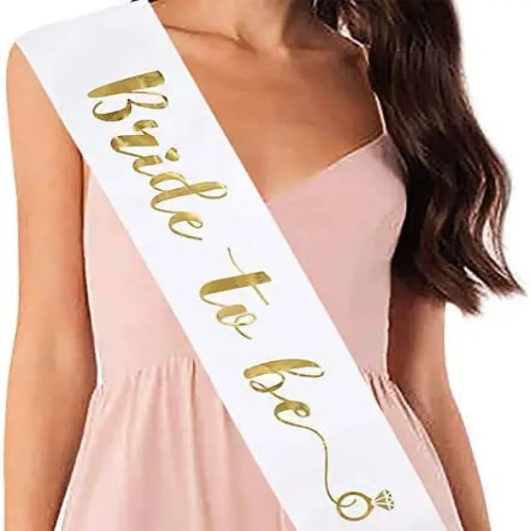 Personalized Satin Sash