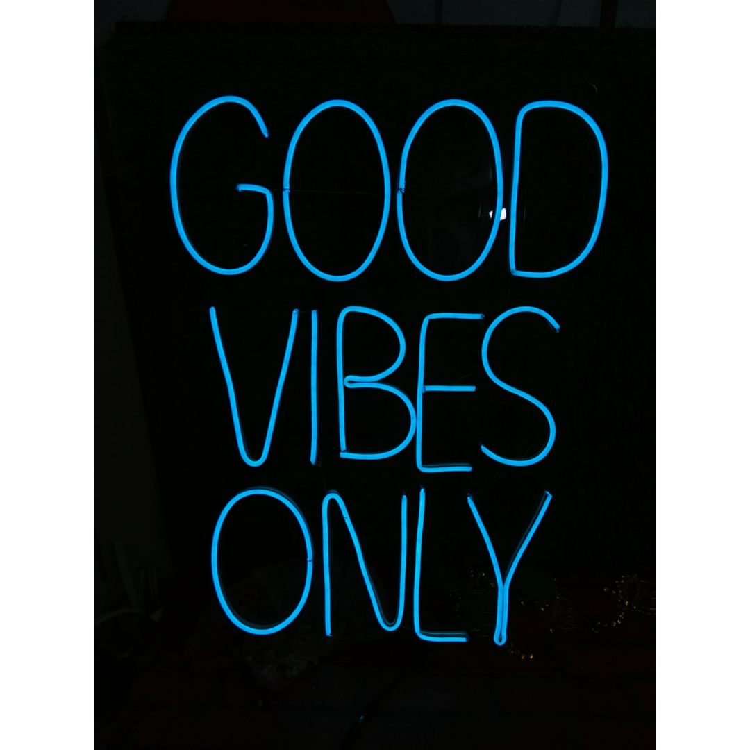 Good Vibes Only Neon 1.0