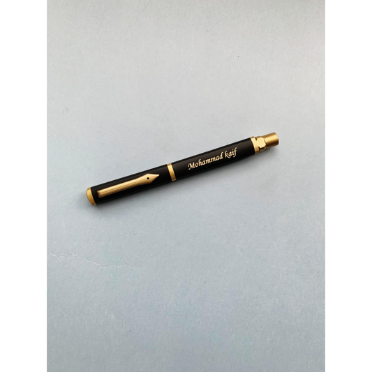 Heavy Roller Black Triangle Pen