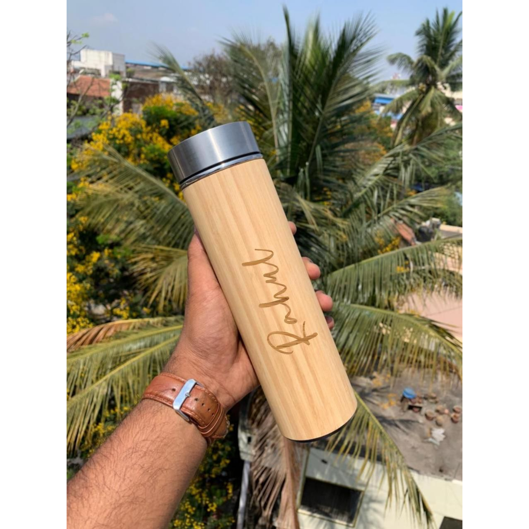 Bamboo Hot & Cold Flask 11.0