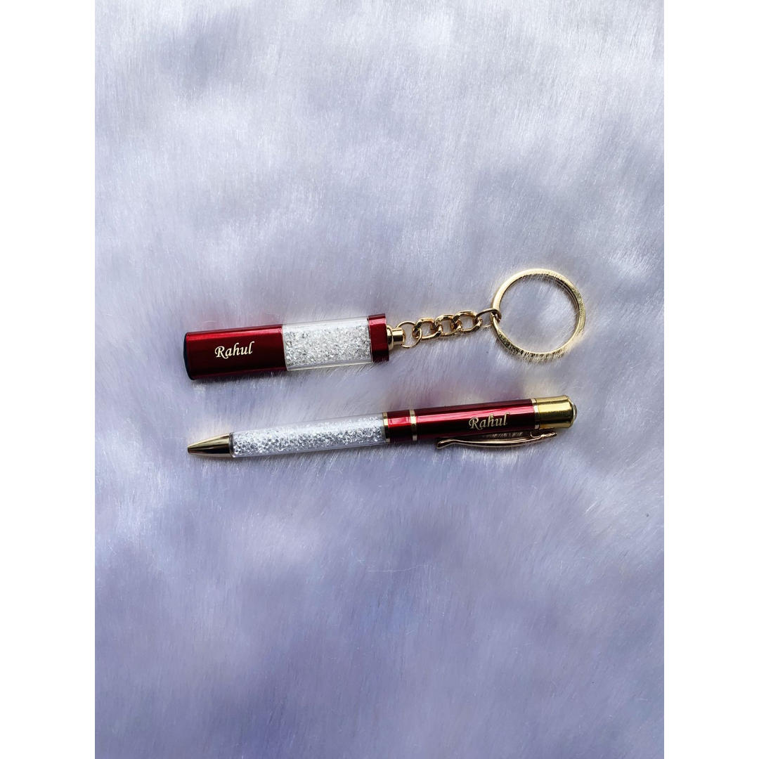 Baleno Pen & Keychain Set