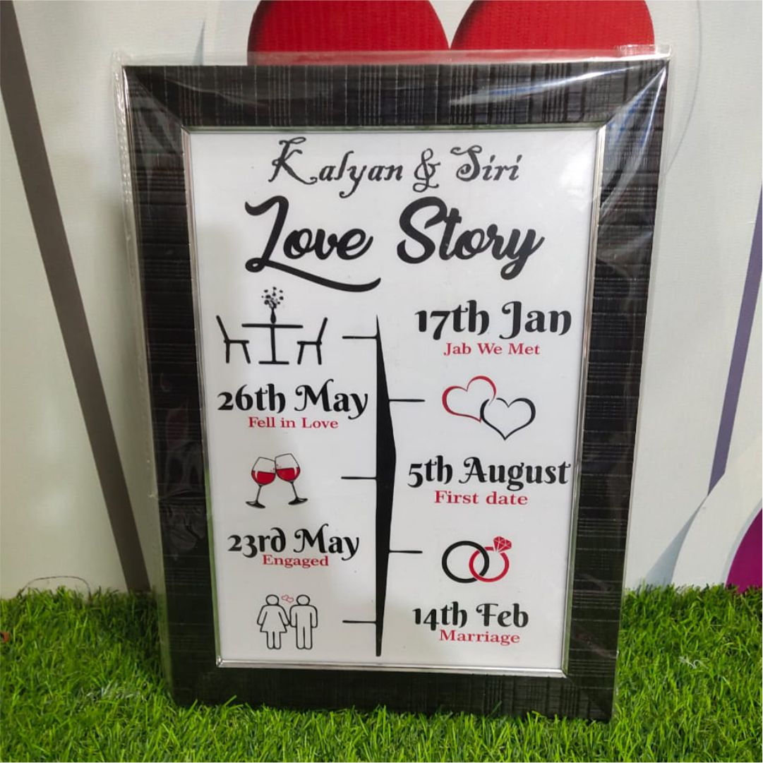 Love Story Frame